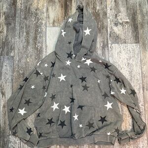 Starry Gray Kids Hoodie